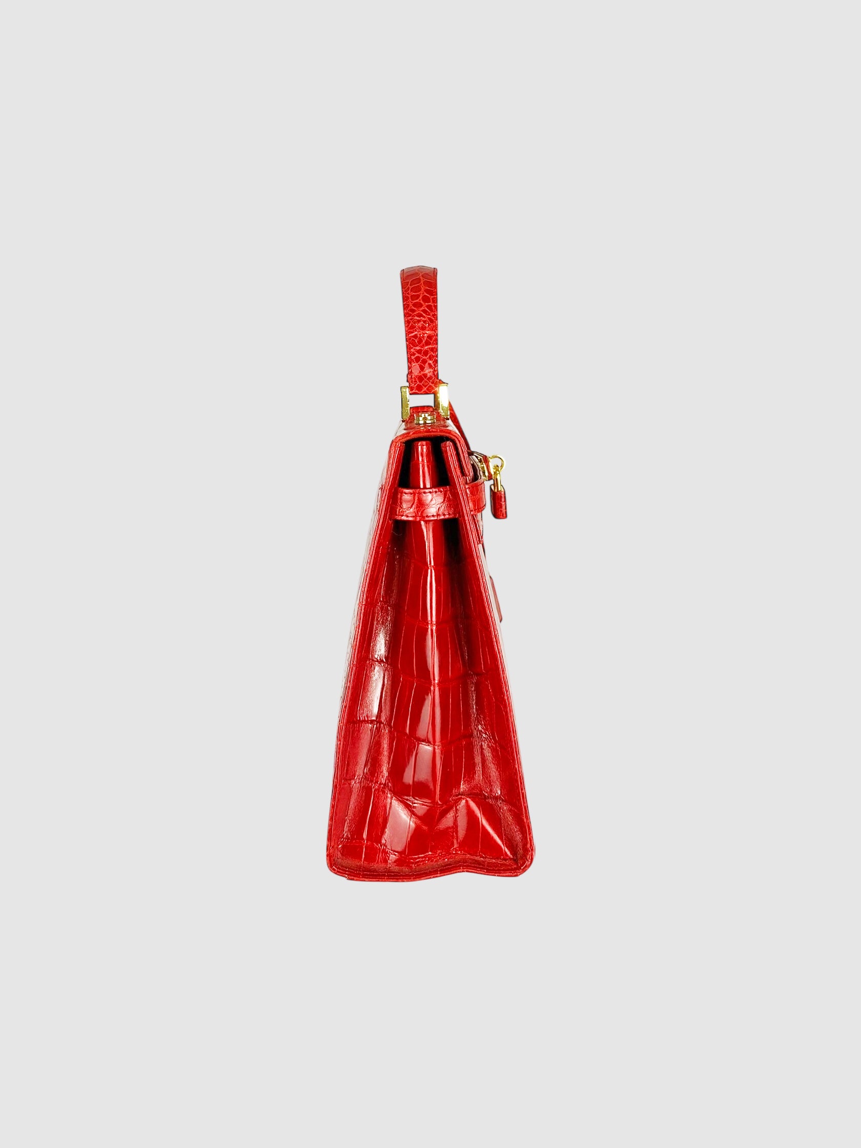 Crocodile Handle Bag