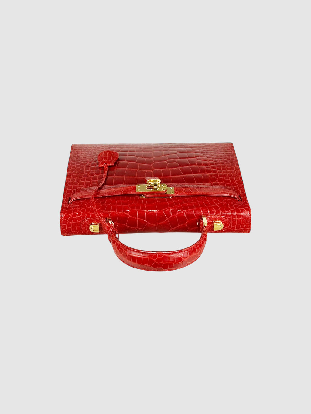 Crocodile Handle Bag