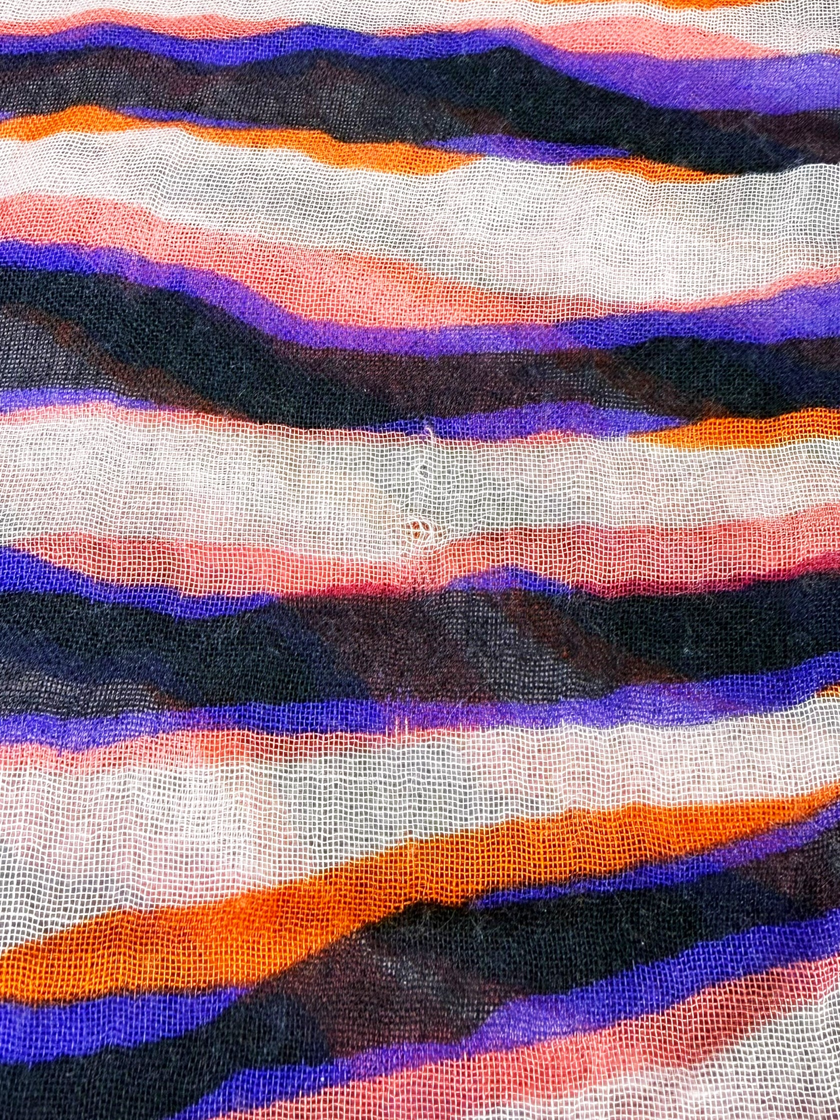 Cashmere Zebra Print Scarf