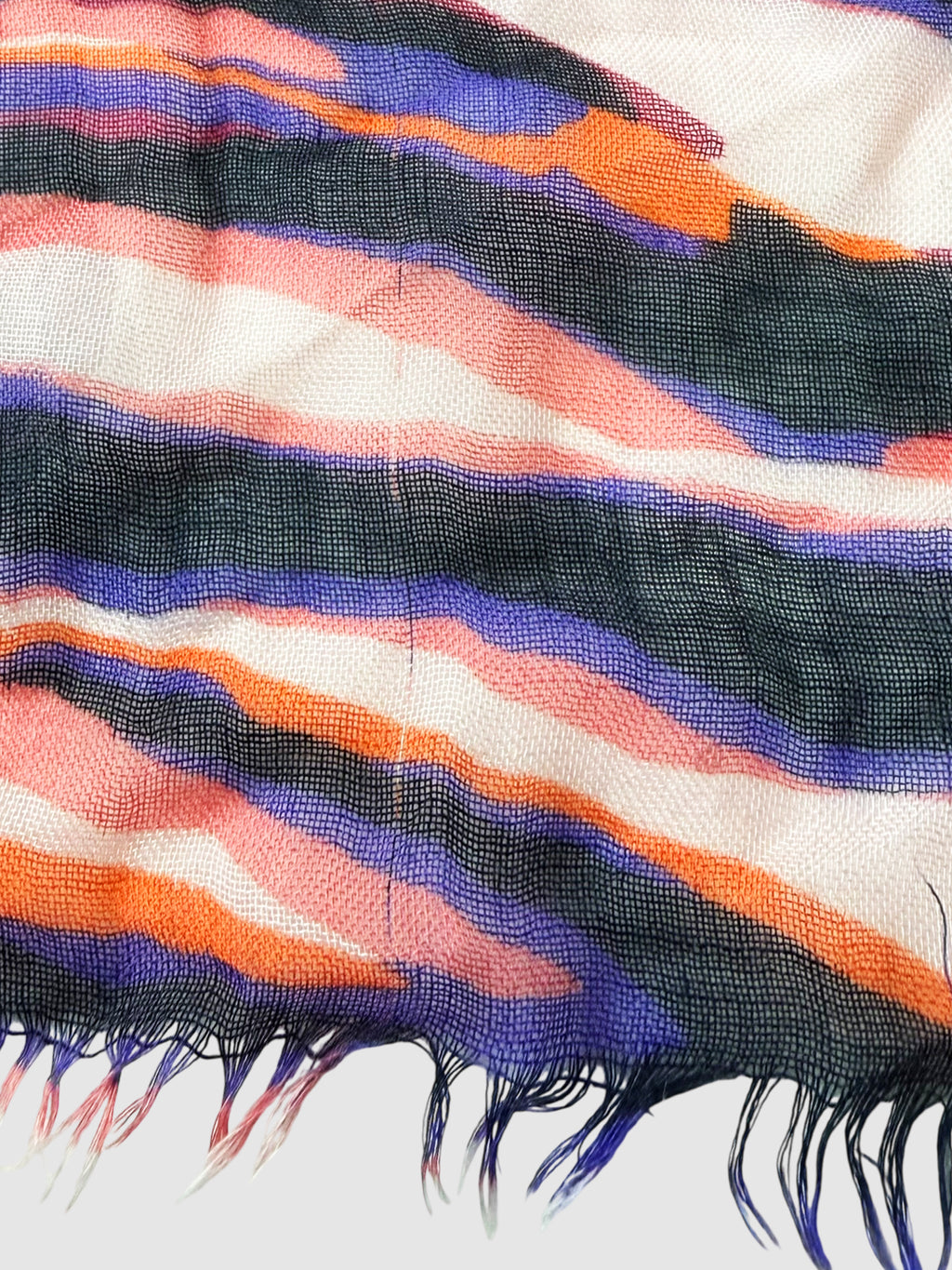 Cashmere Zebra Print Scarf