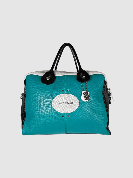 Tri-Colour Quadri Handle Bag