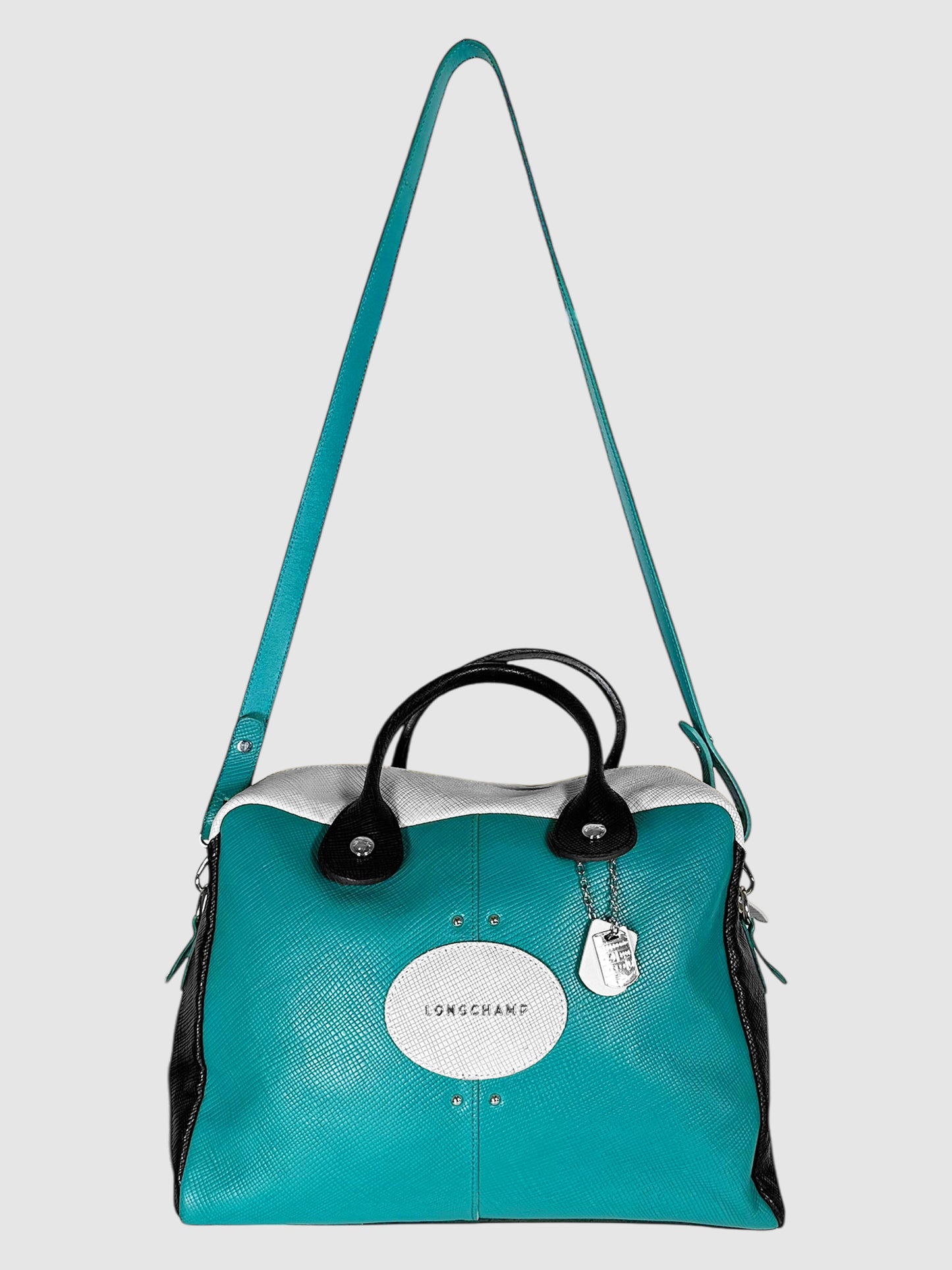 Tri-Colour Quadri Handle Bag