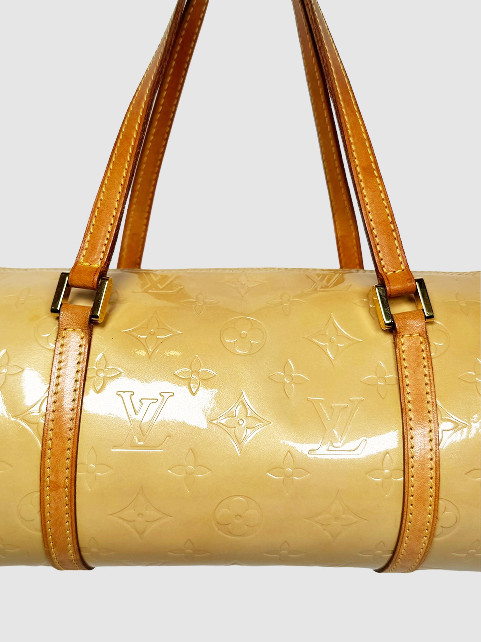 Louis Vuitton Brown Vernis Bedford Papillon Bag Consignment Secondhand Designer Luxury Resale Toronto Trendy 