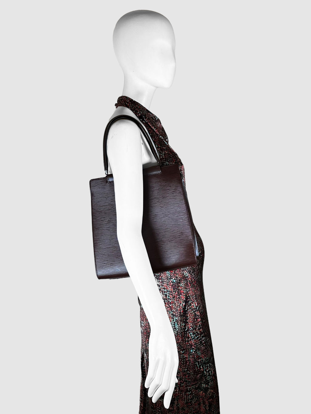 Louis Vuitton Brown Epi Leather Figari PM Bag Consignment Secondhand Designer Luxury Resale Toronto Trendy