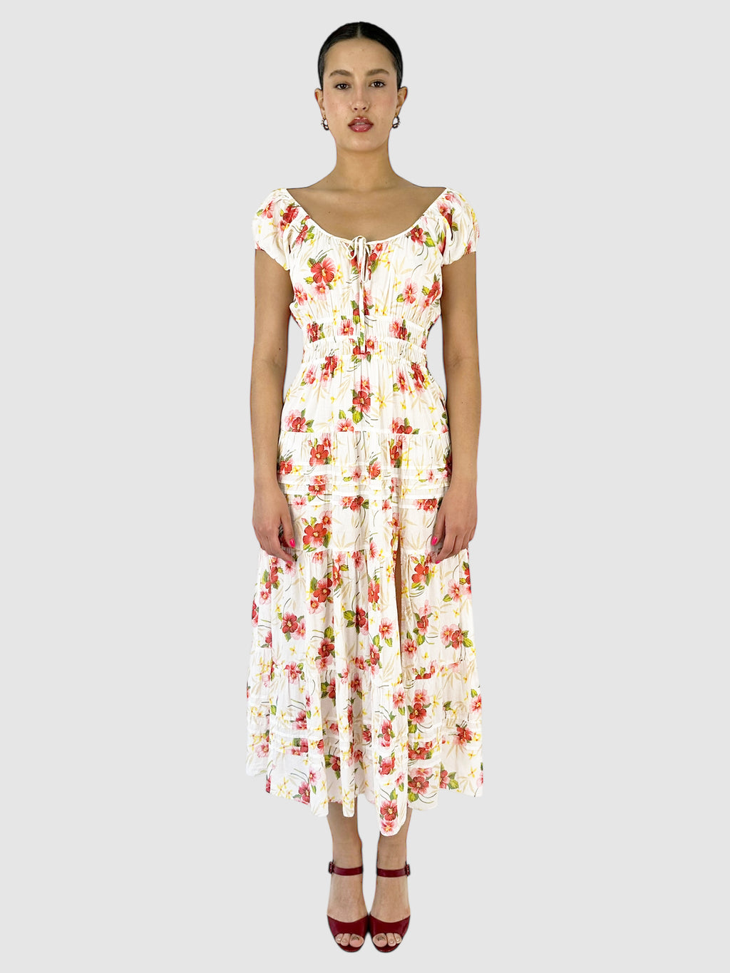 Floral Magdaline Dress