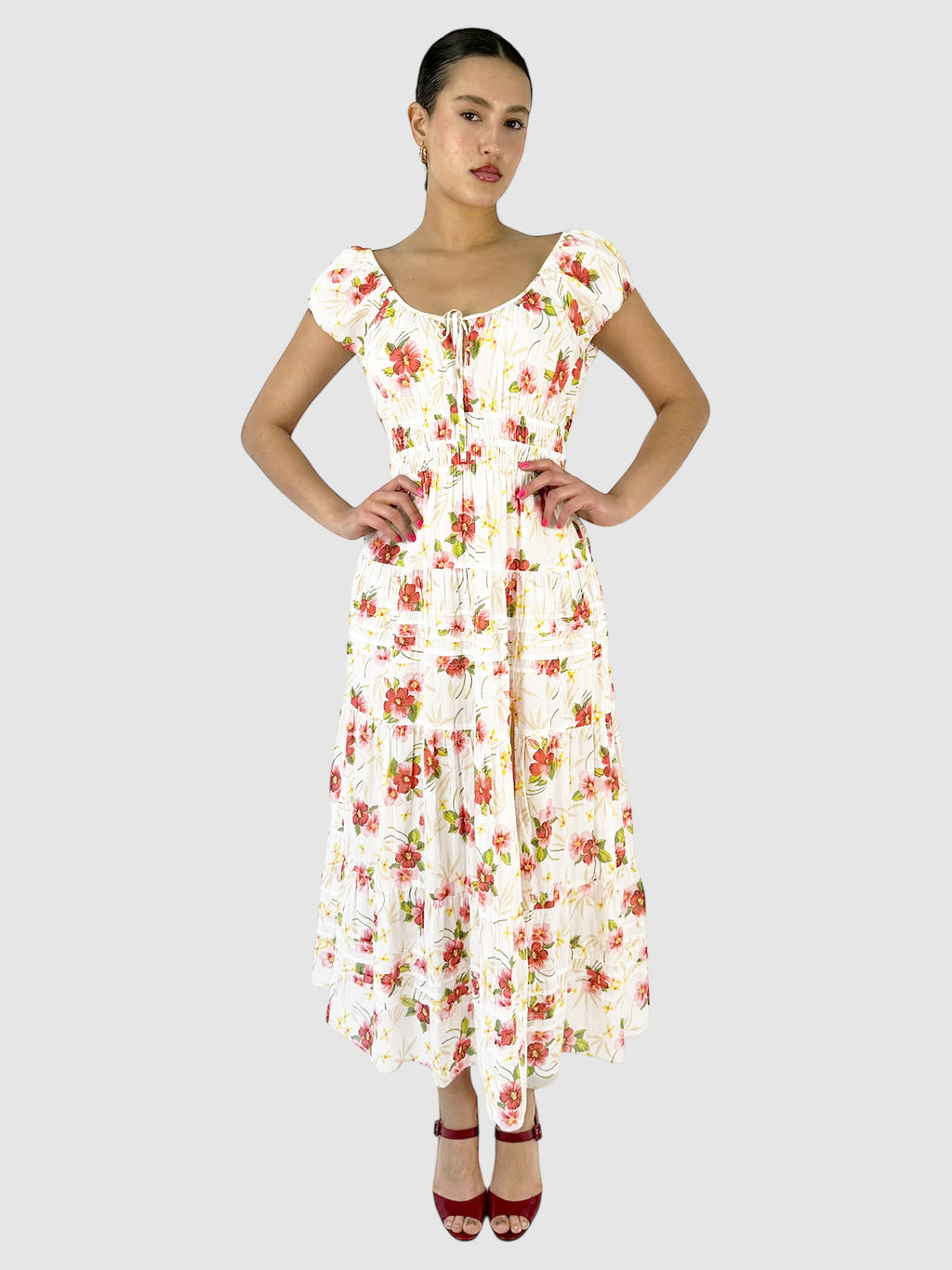 Floral Magdaline Dress