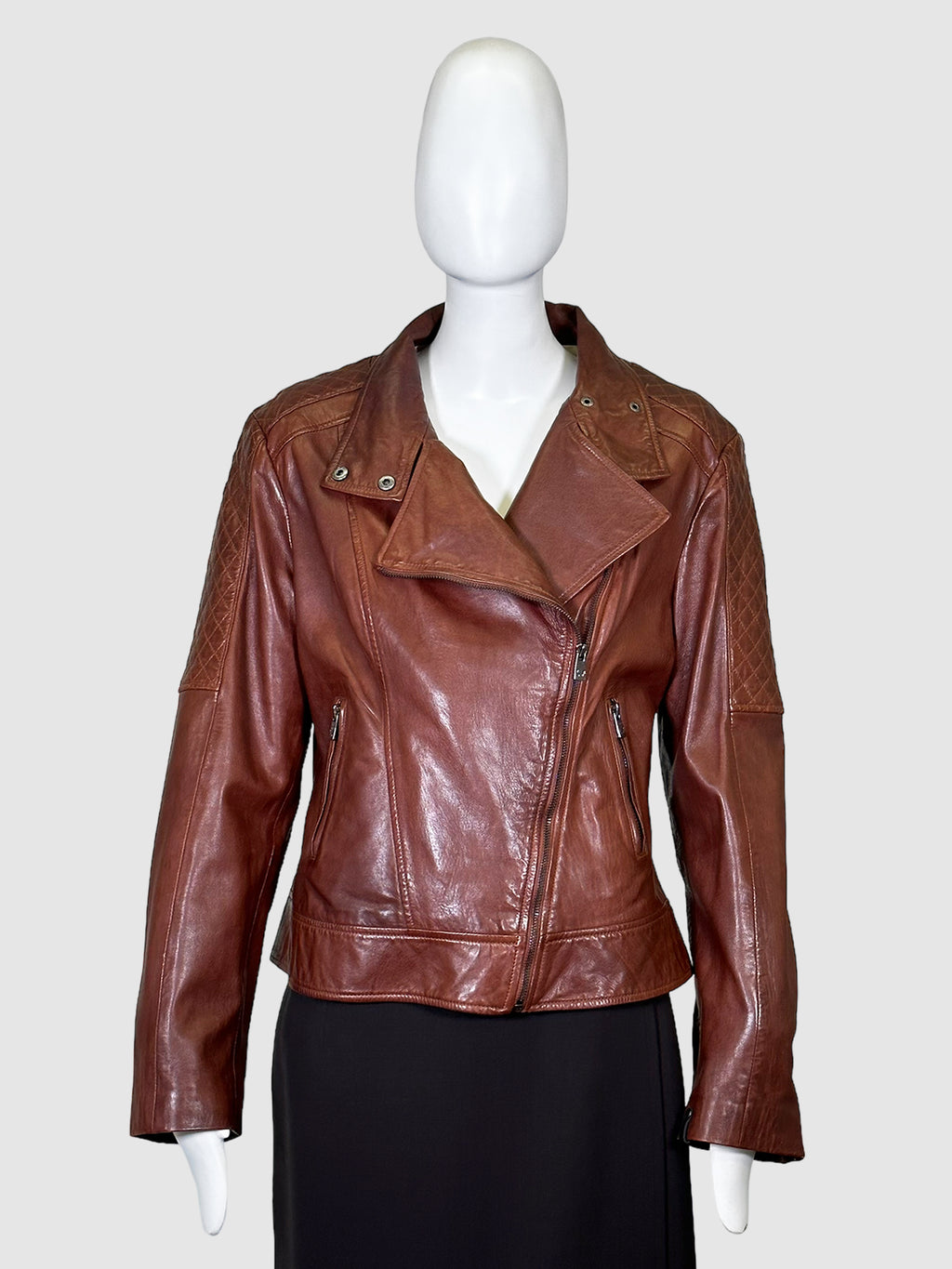 Bod & Christensen Leather Jacket - Size XL