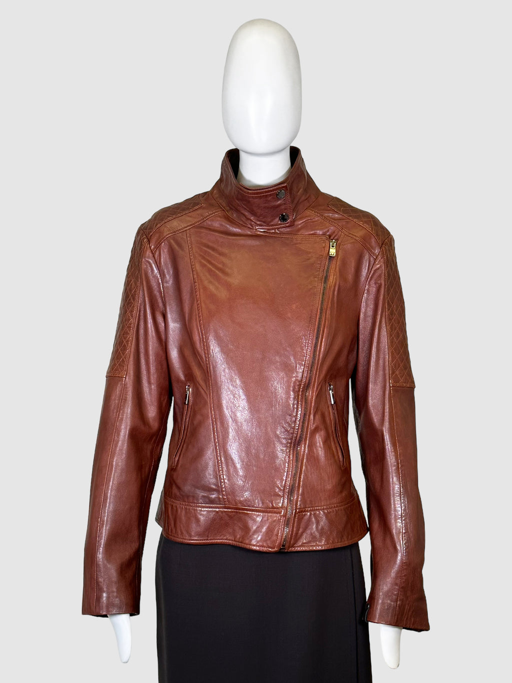 Bod & Christensen Leather Jacket - Size XL