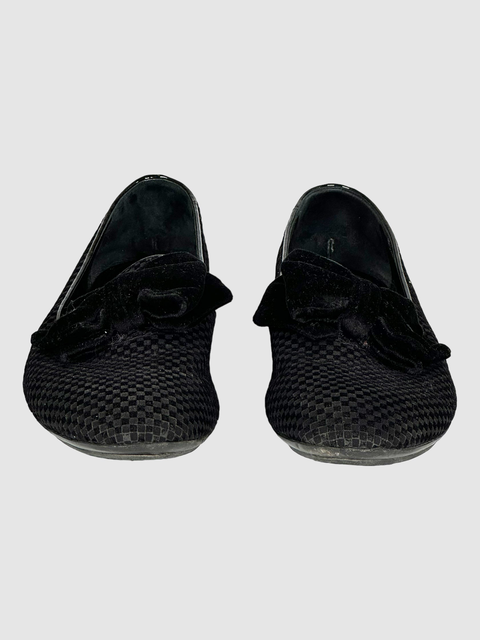 Damier Velvet Loafers - Size 37