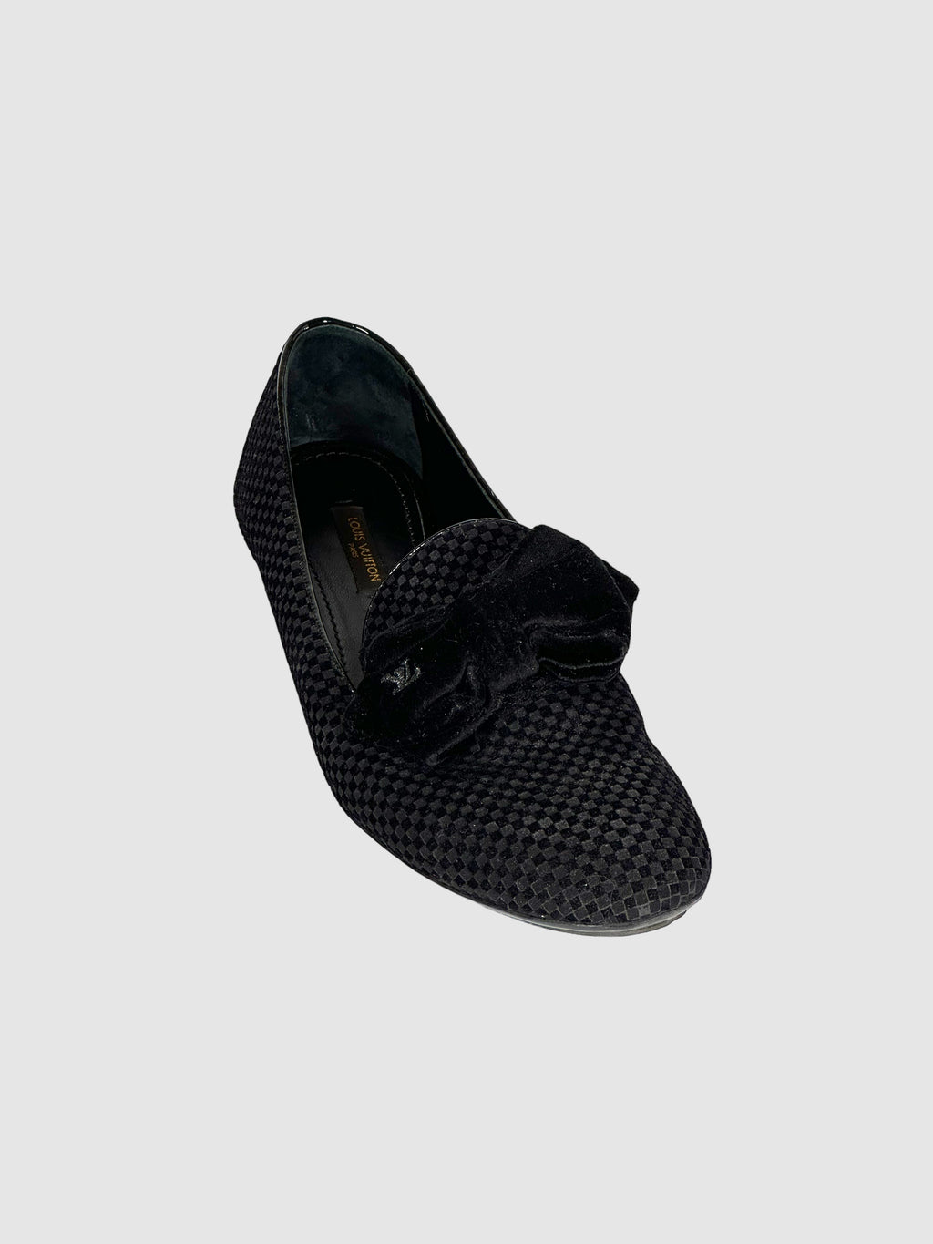 Damier Velvet Loafers - Size 37