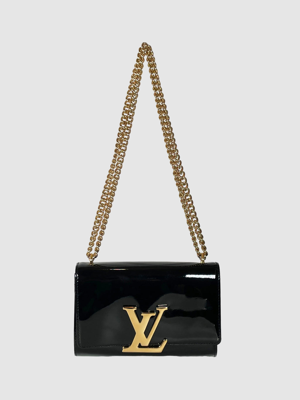 Patent Leather Louise Crossbody Bag