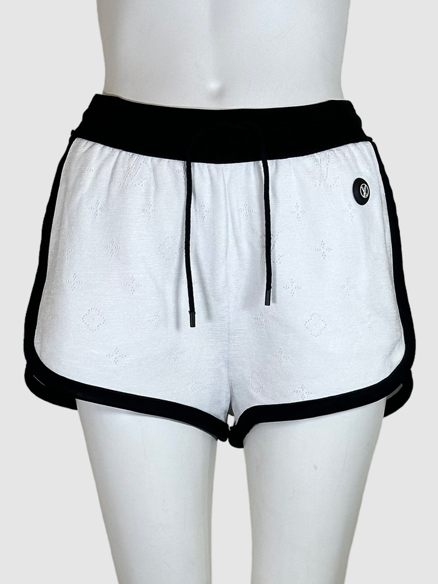 Monogram Openwork Shorts - Size XS