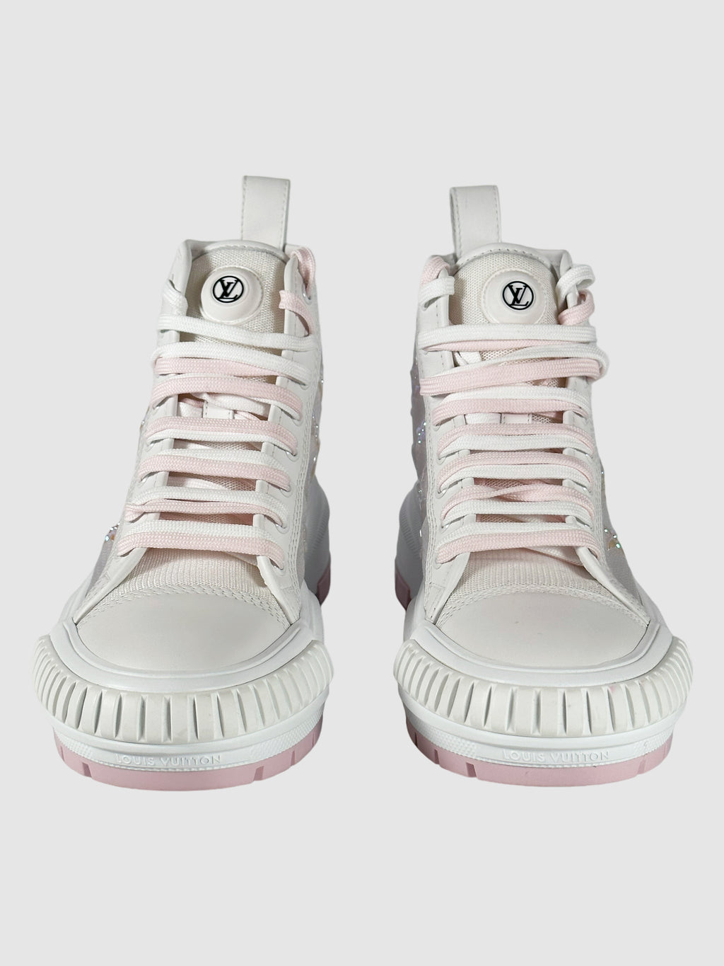 High Top Logo Sneakers - Size 37.5