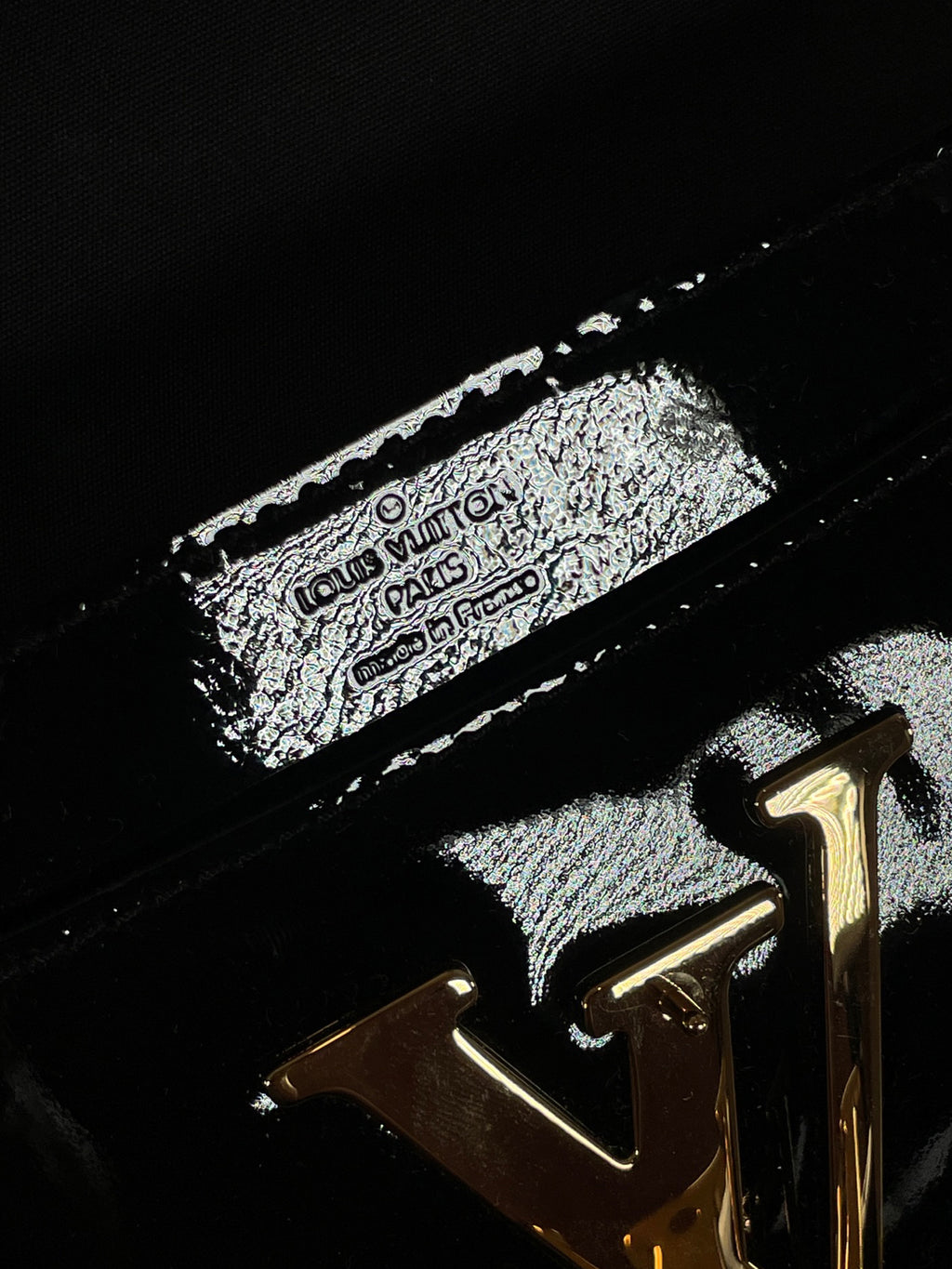 Patent Leather Louise Crossbody Bag