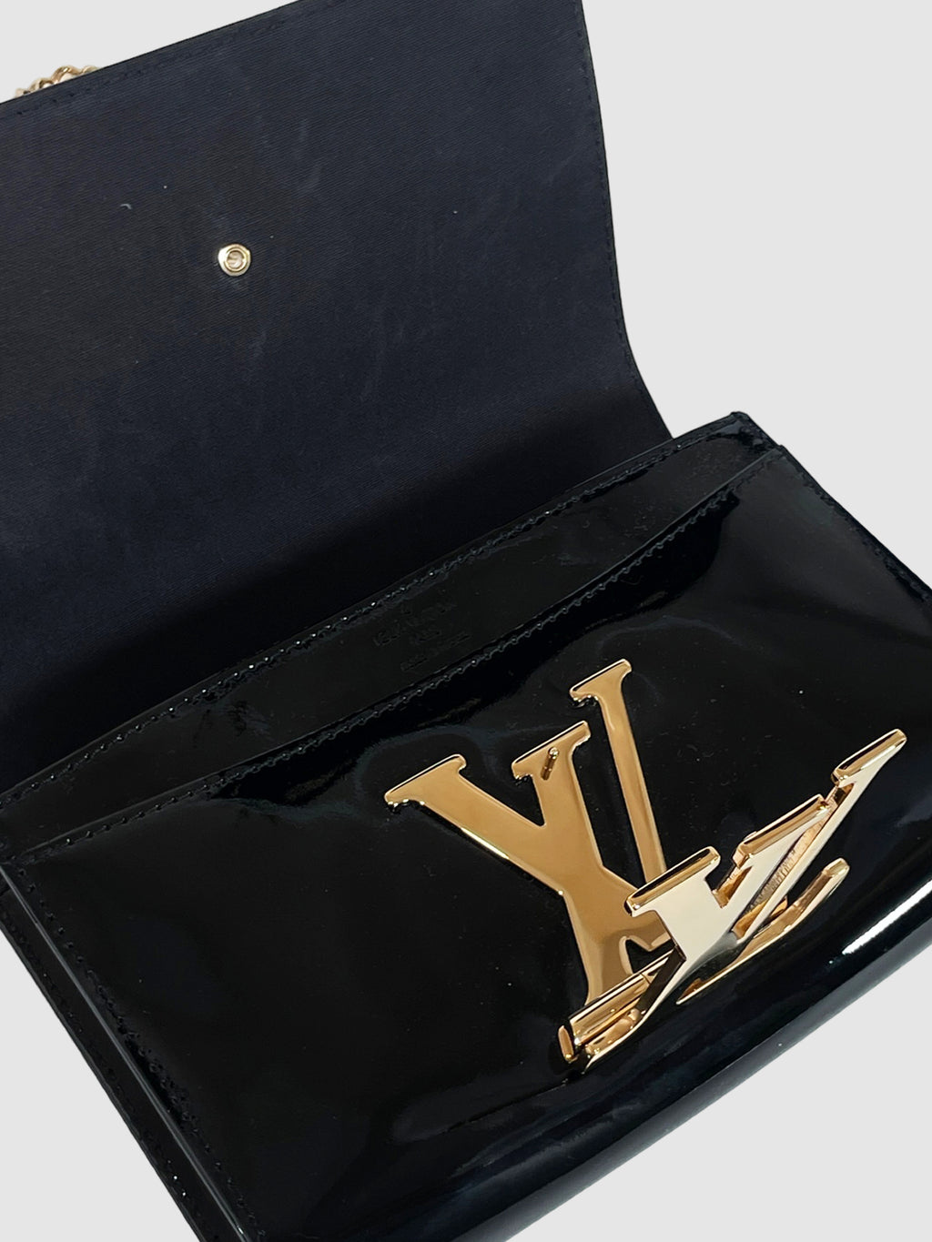 Patent Leather Louise Crossbody Bag