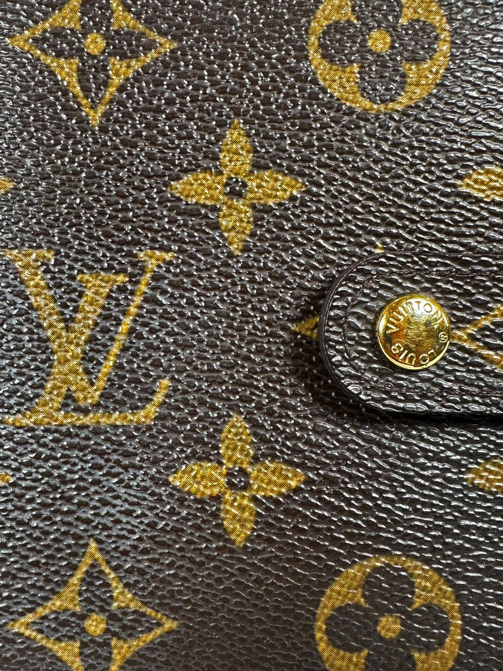 Monogram Compact Bifold Zip Wallet