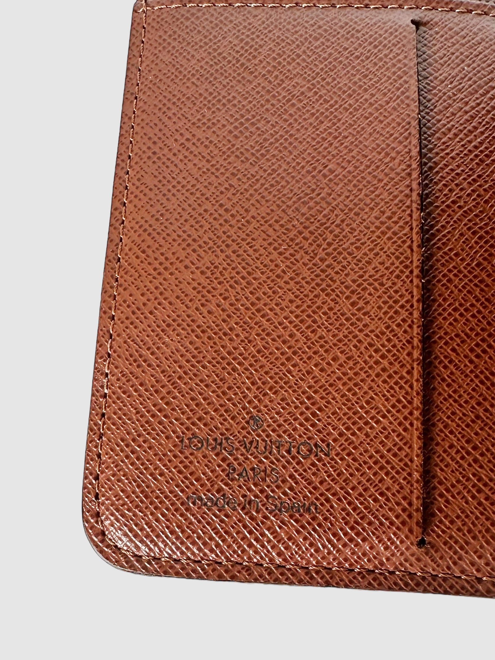 Monogram Compact Bifold Zip Wallet