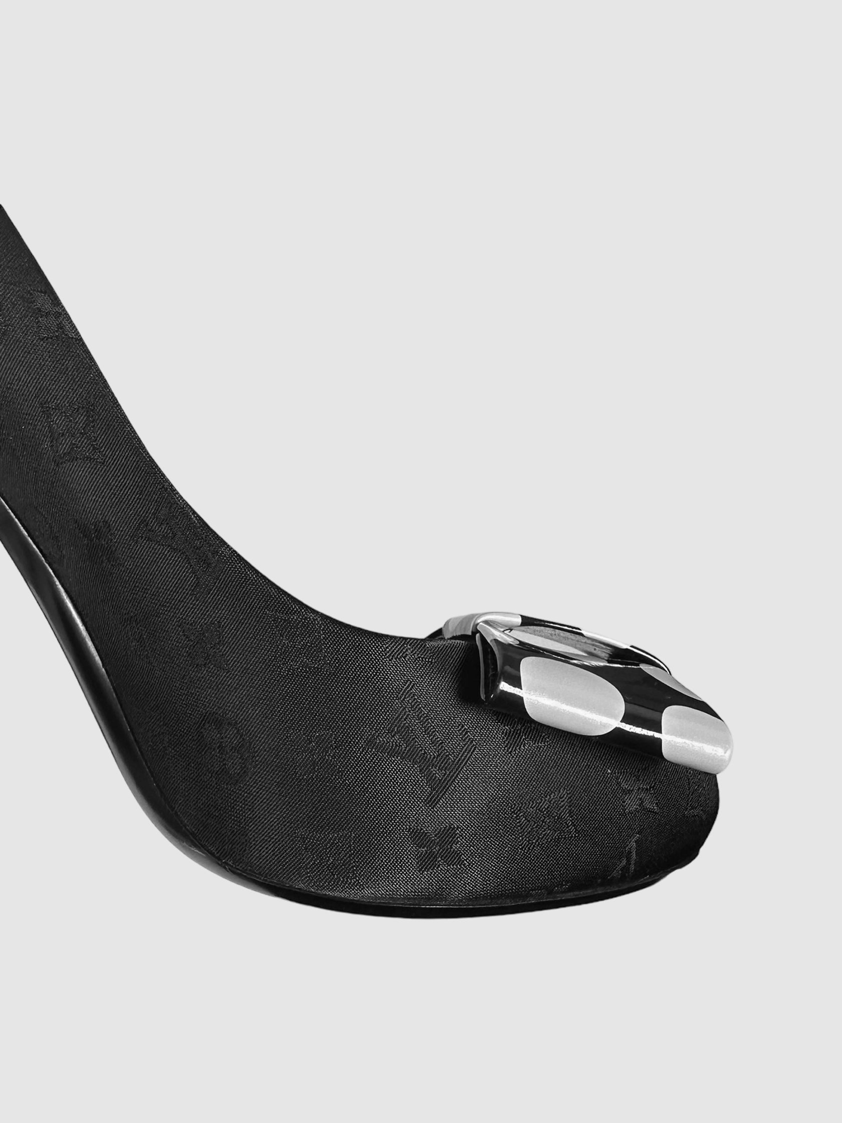 2012 Monogram Bow Pumps - Size 38