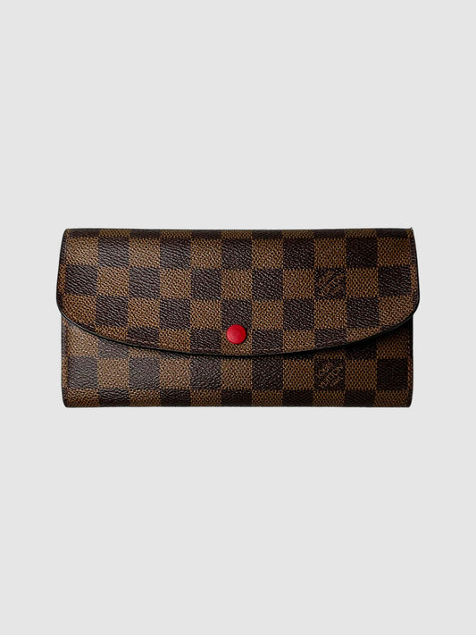 Damier Ebene Emilie Wallet