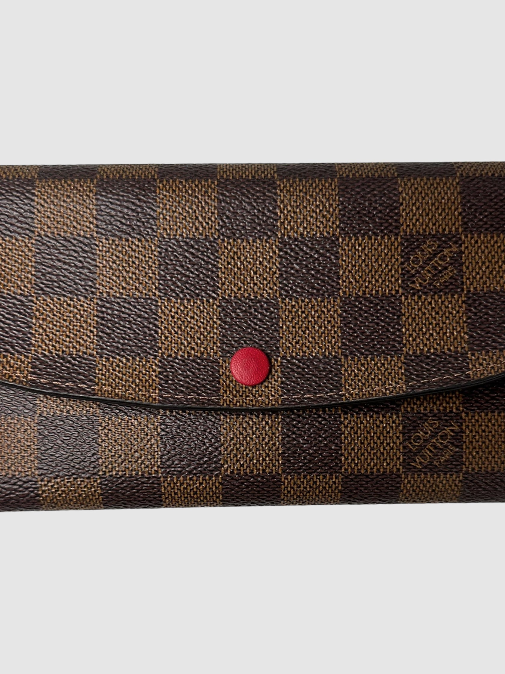 Damier Ebene Emilie Wallet