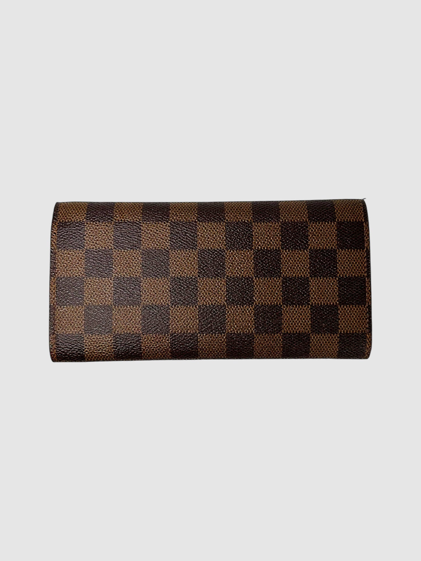 Damier Ebene Emilie Wallet