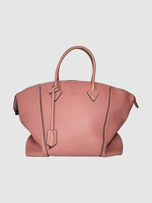 Pebbled Leather Lockit Bag