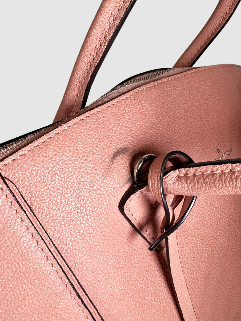 Pebbled Leather Lockit Bag