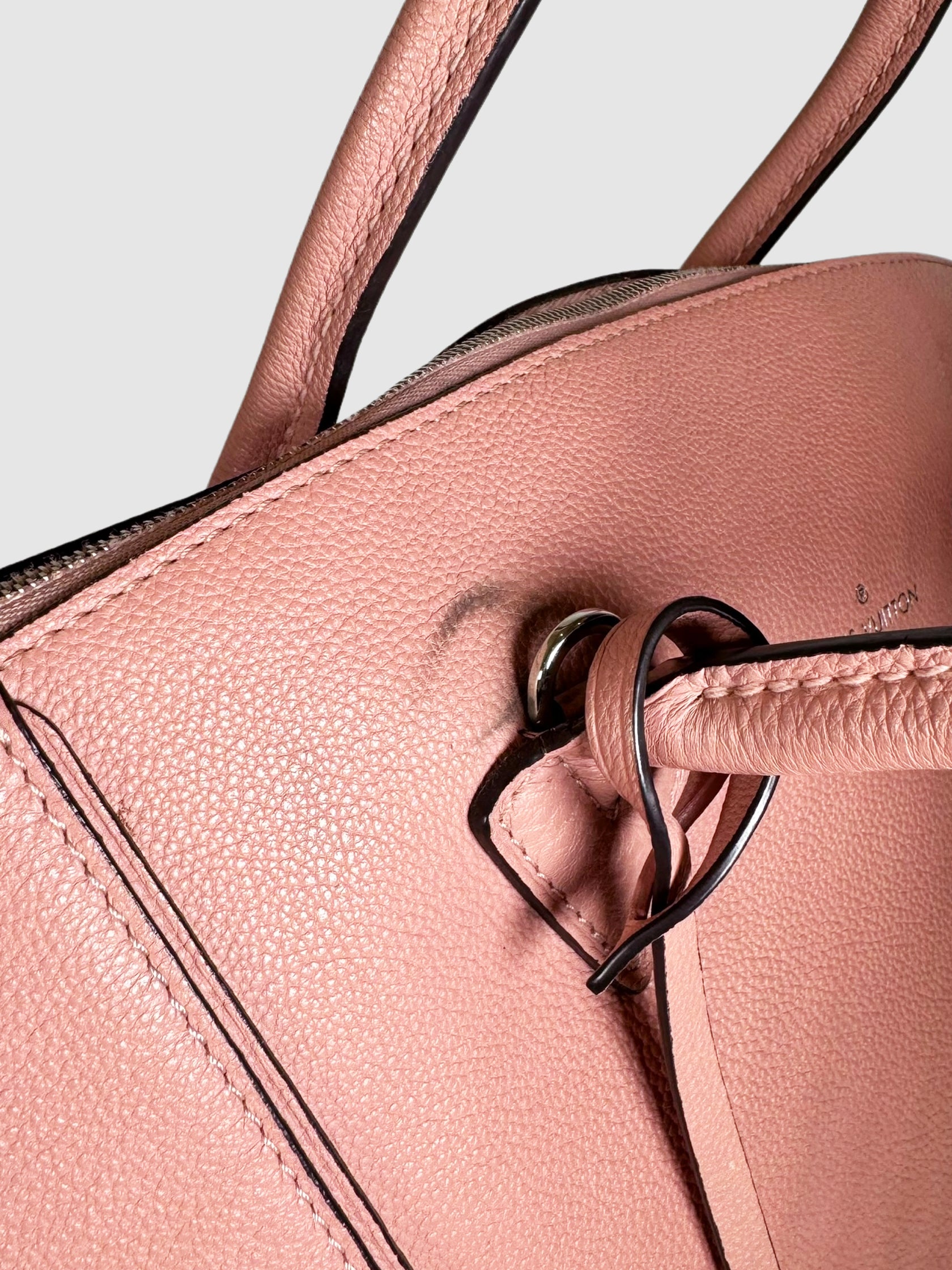 Pebbled Leather Lockit Bag