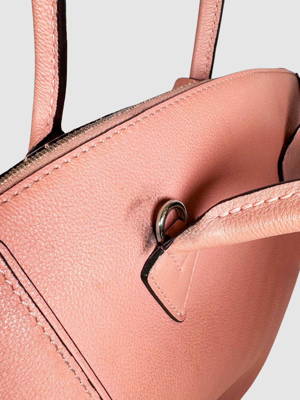 Pebbled Leather Lockit Bag