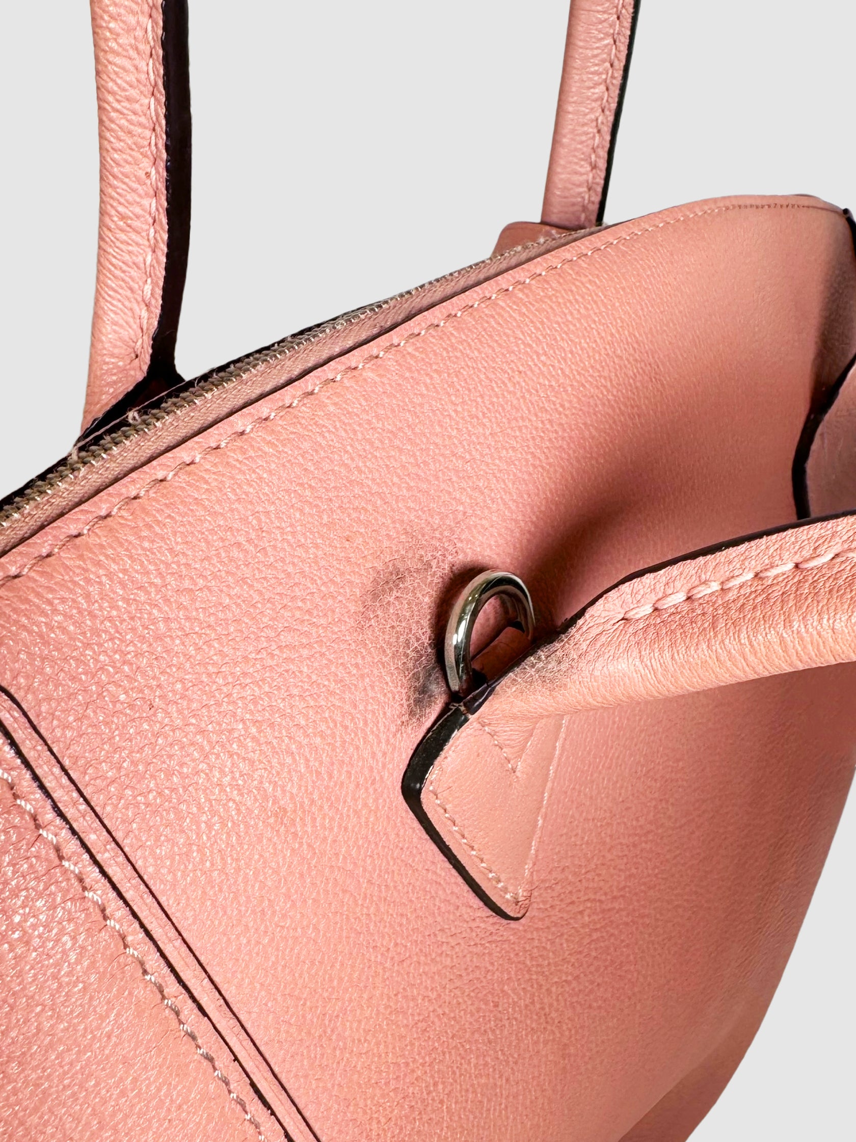 Pebbled Leather Lockit Bag