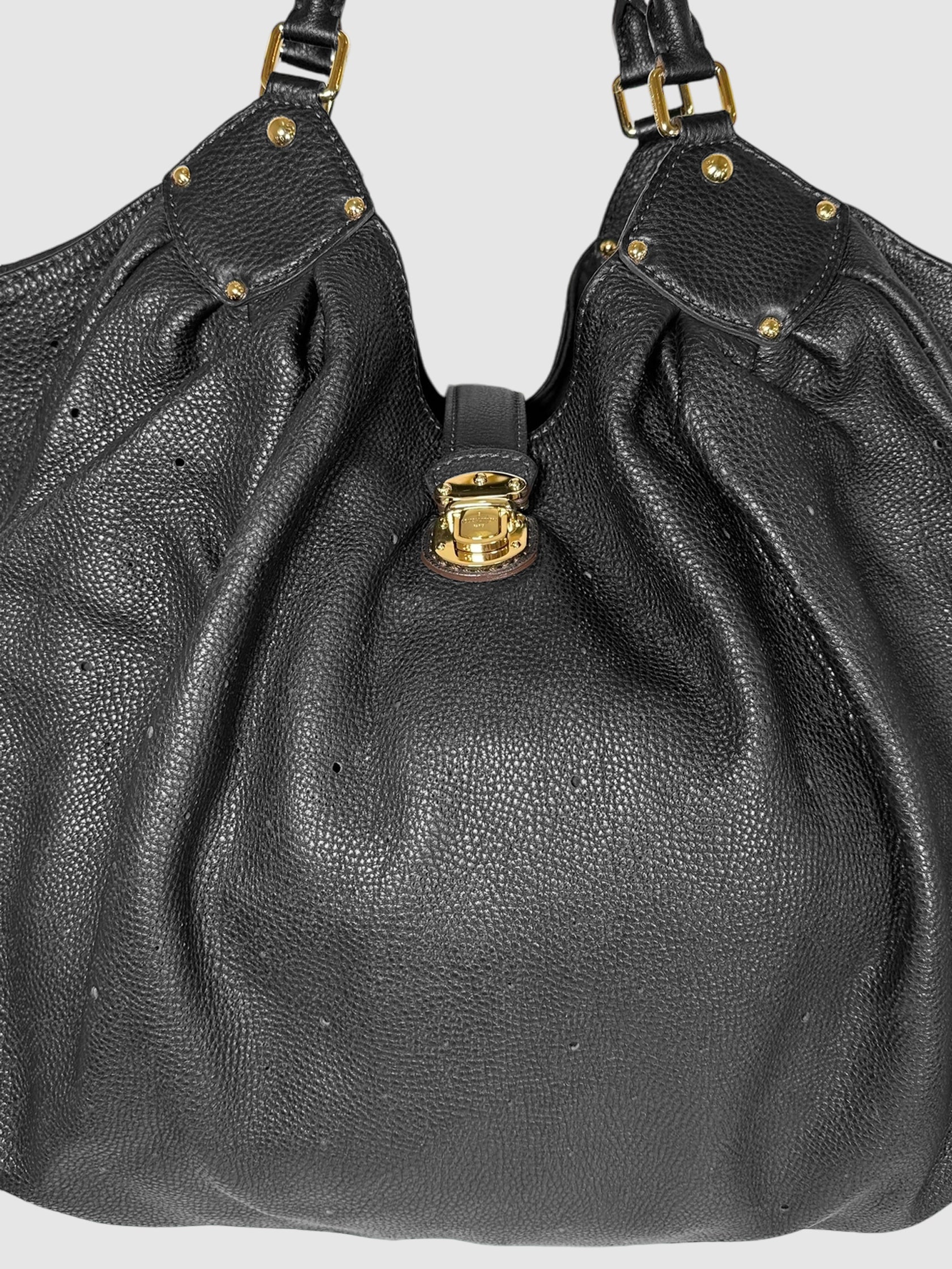 Large Mahina Monogram Hobo Bag