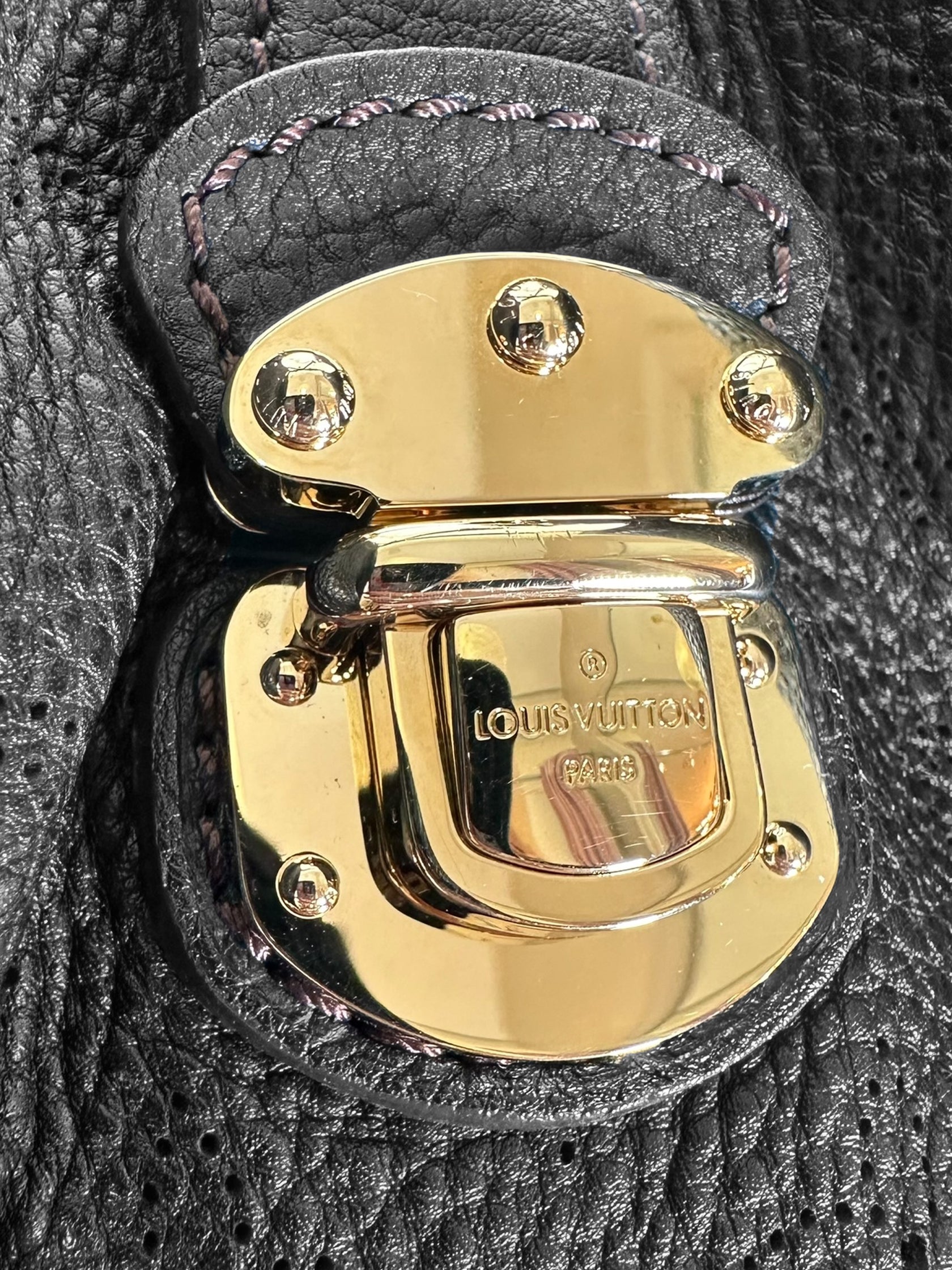 Large Mahina Monogram Hobo Bag