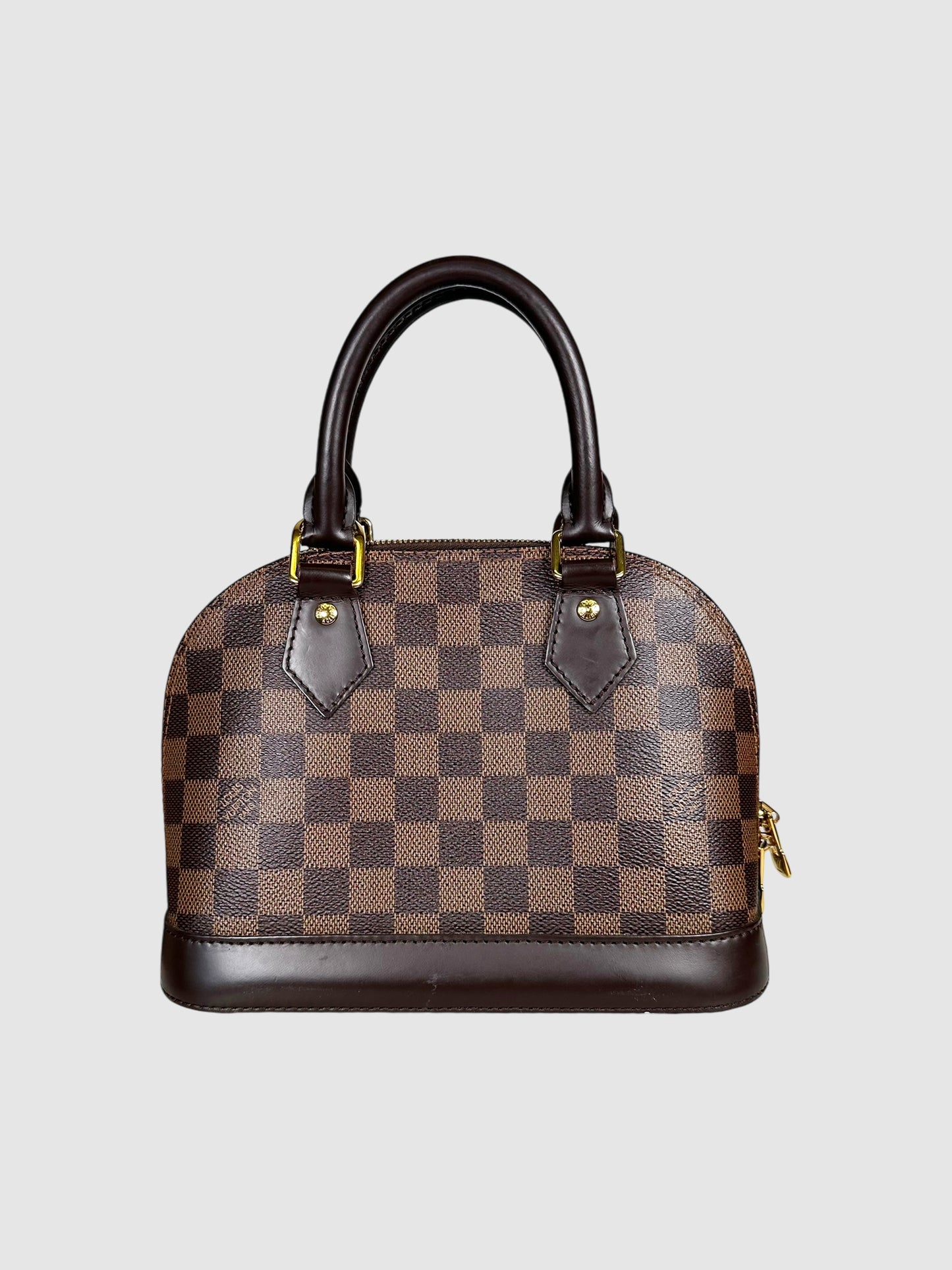 Alma BB Ebene Damier Bag