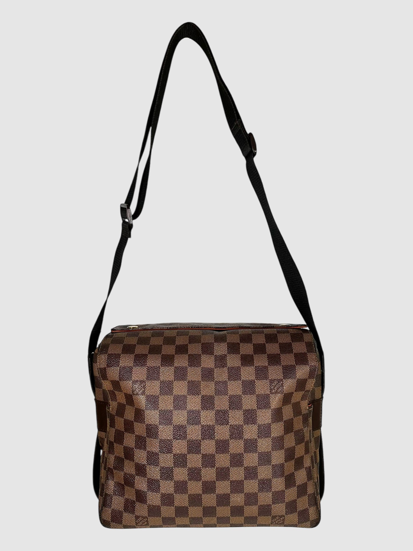 Damier Ebene Naviglio Shoulder Bag