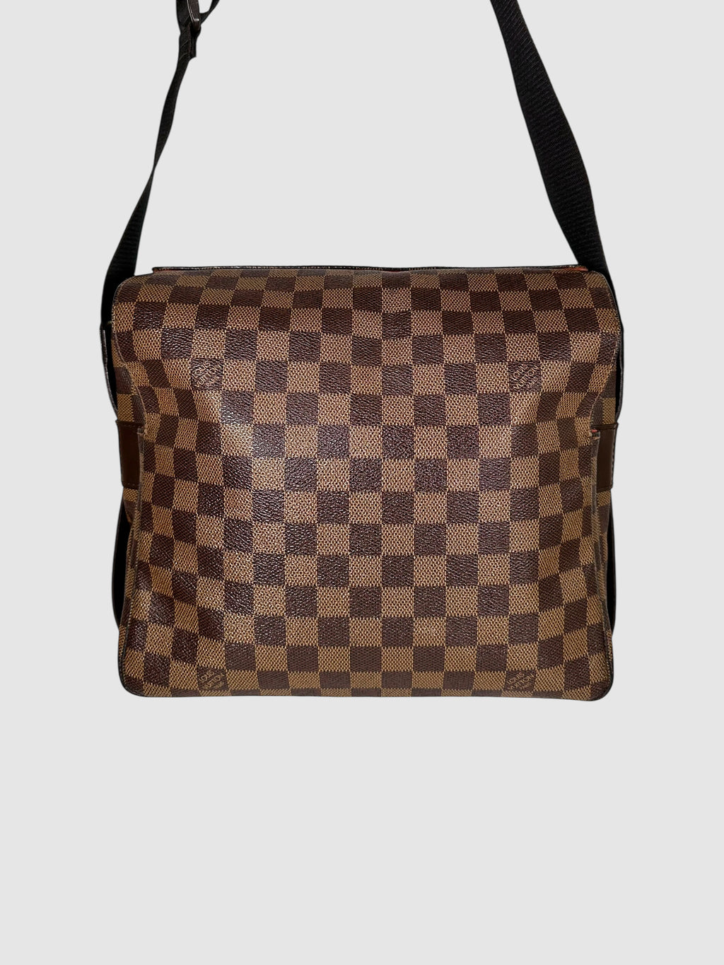 Damier Ebene Naviglio Shoulder Bag