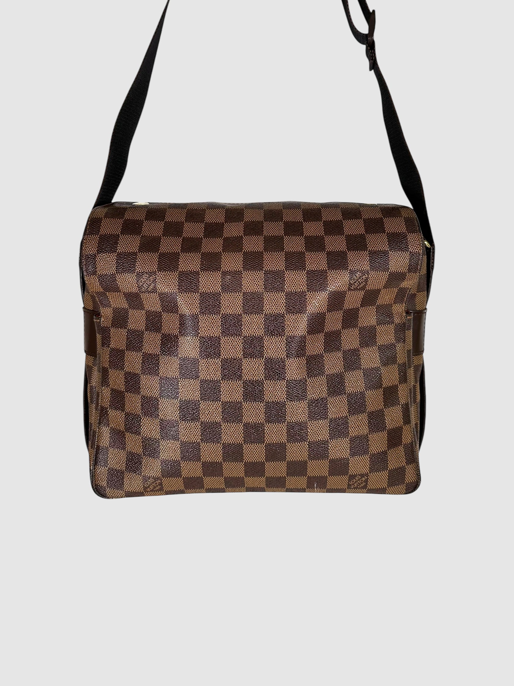 Damier Ebene Naviglio Shoulder Bag