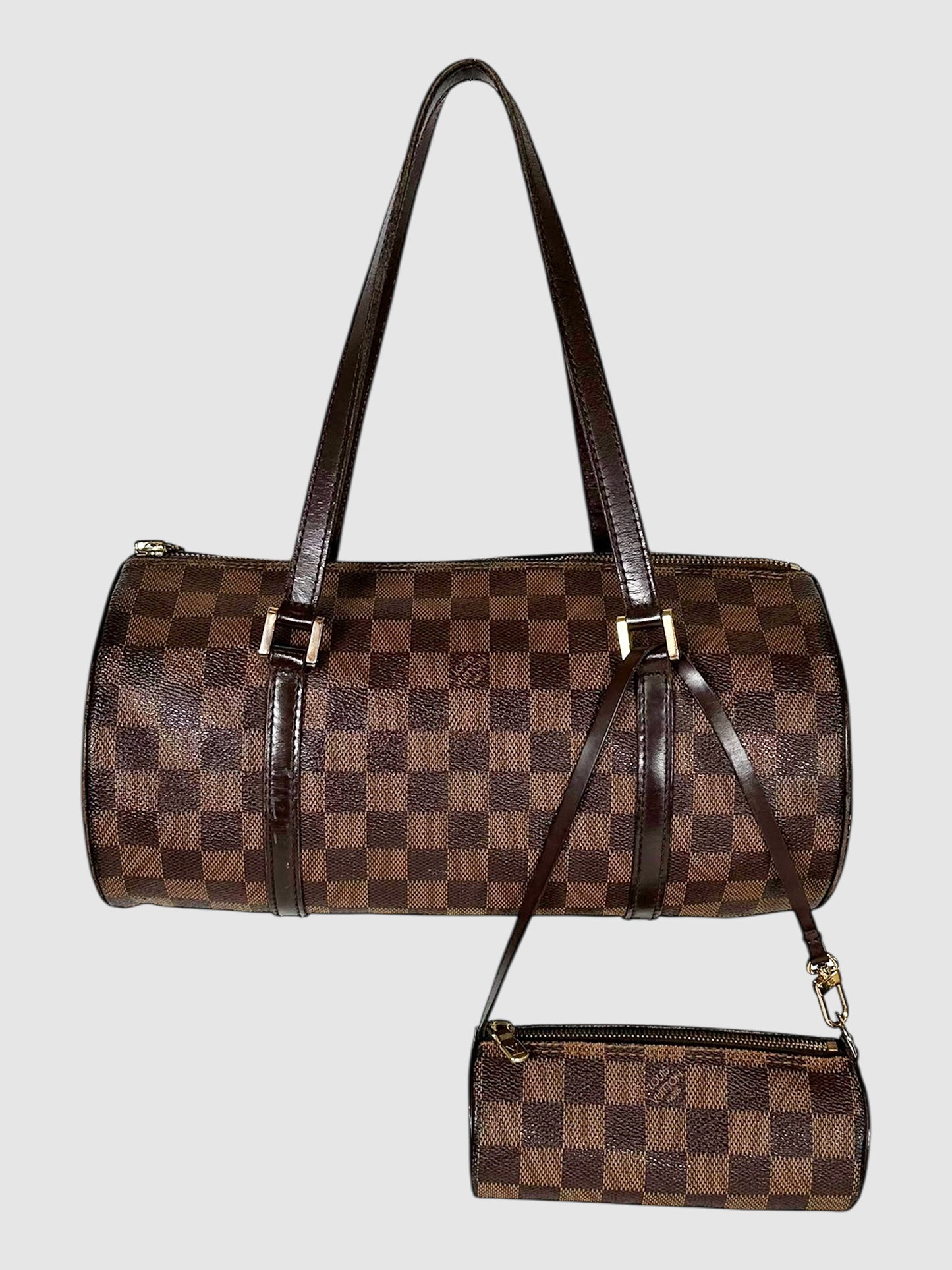 Damier Ebene Papillon 30 Bag and Pouch