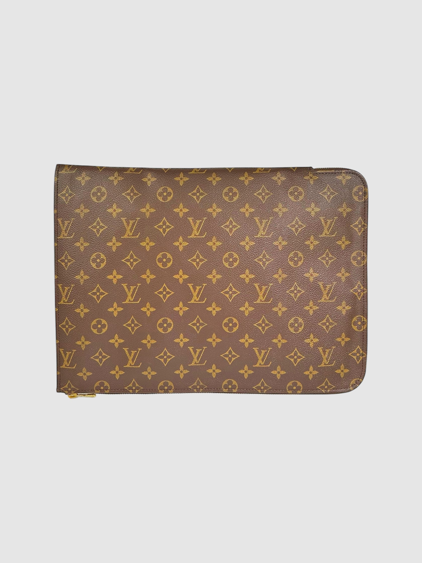 Damier Ebene Document Portfolio Poche