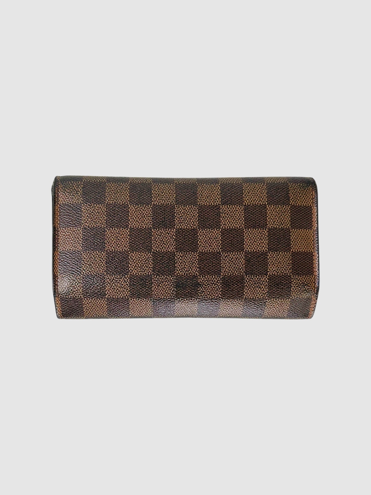 Damier Ebene Sarah Long Wallet