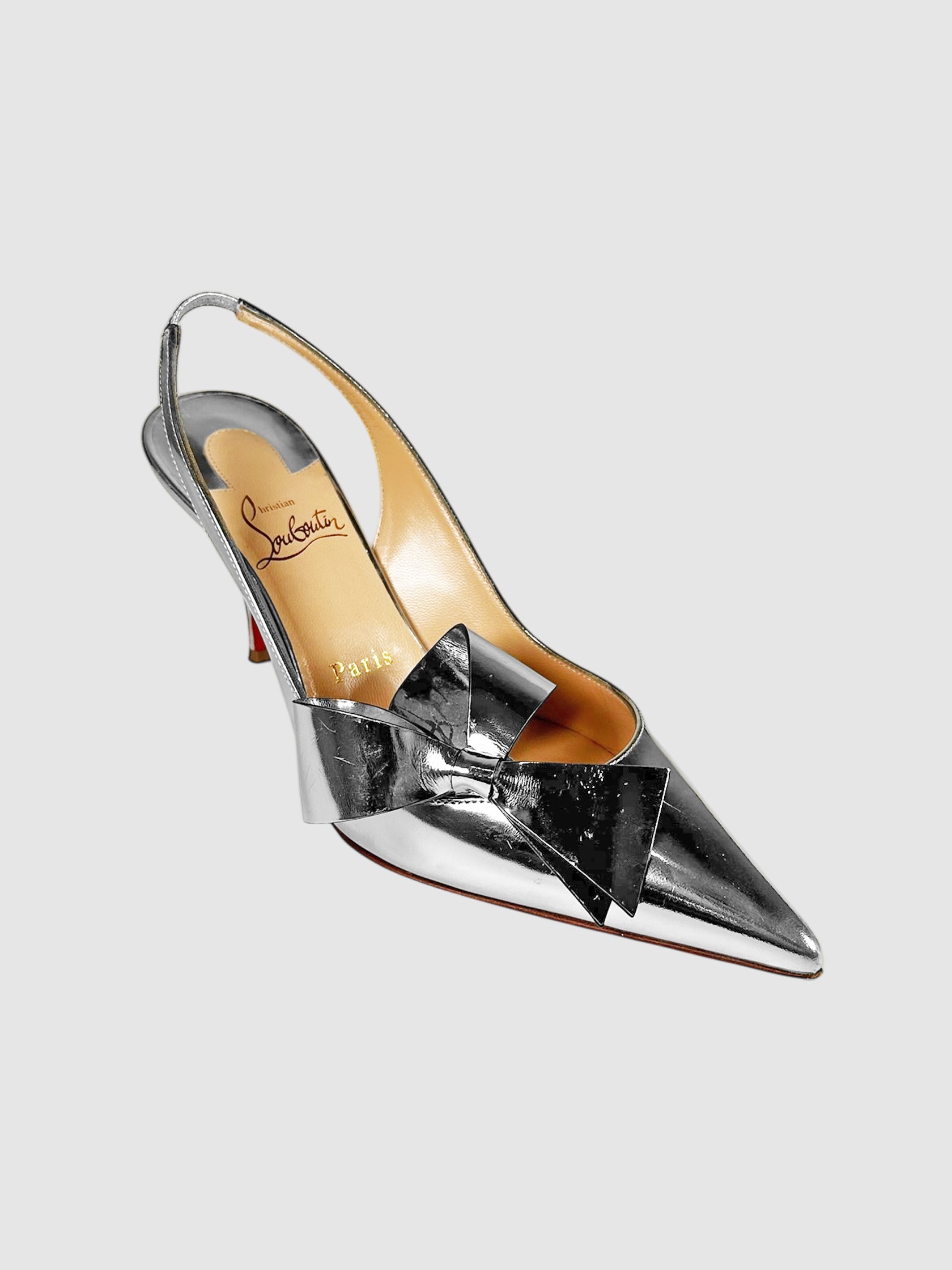 Clara Nodo 80 Slingback Pumps