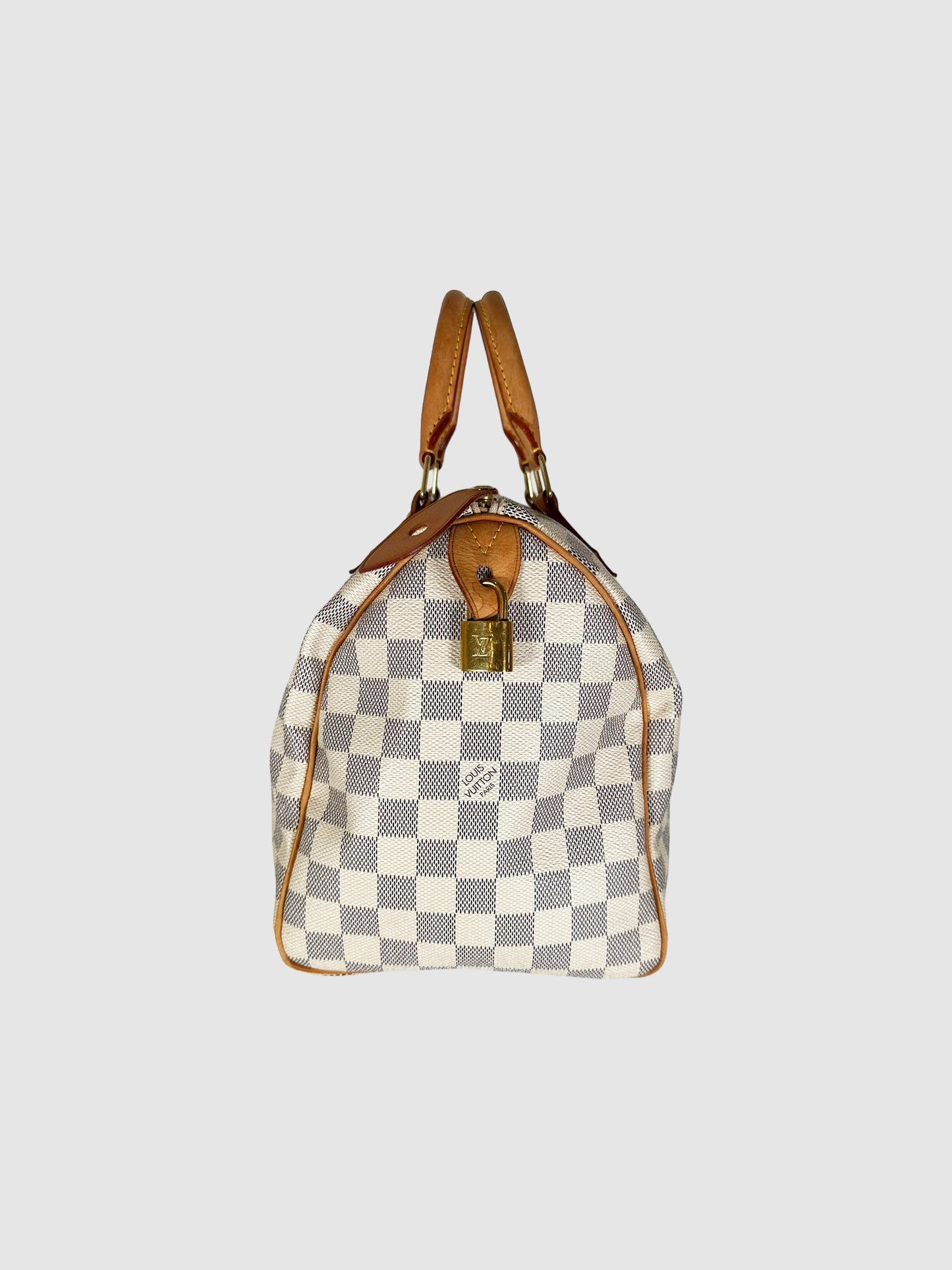 Speedy 30 Damier Azur Bag