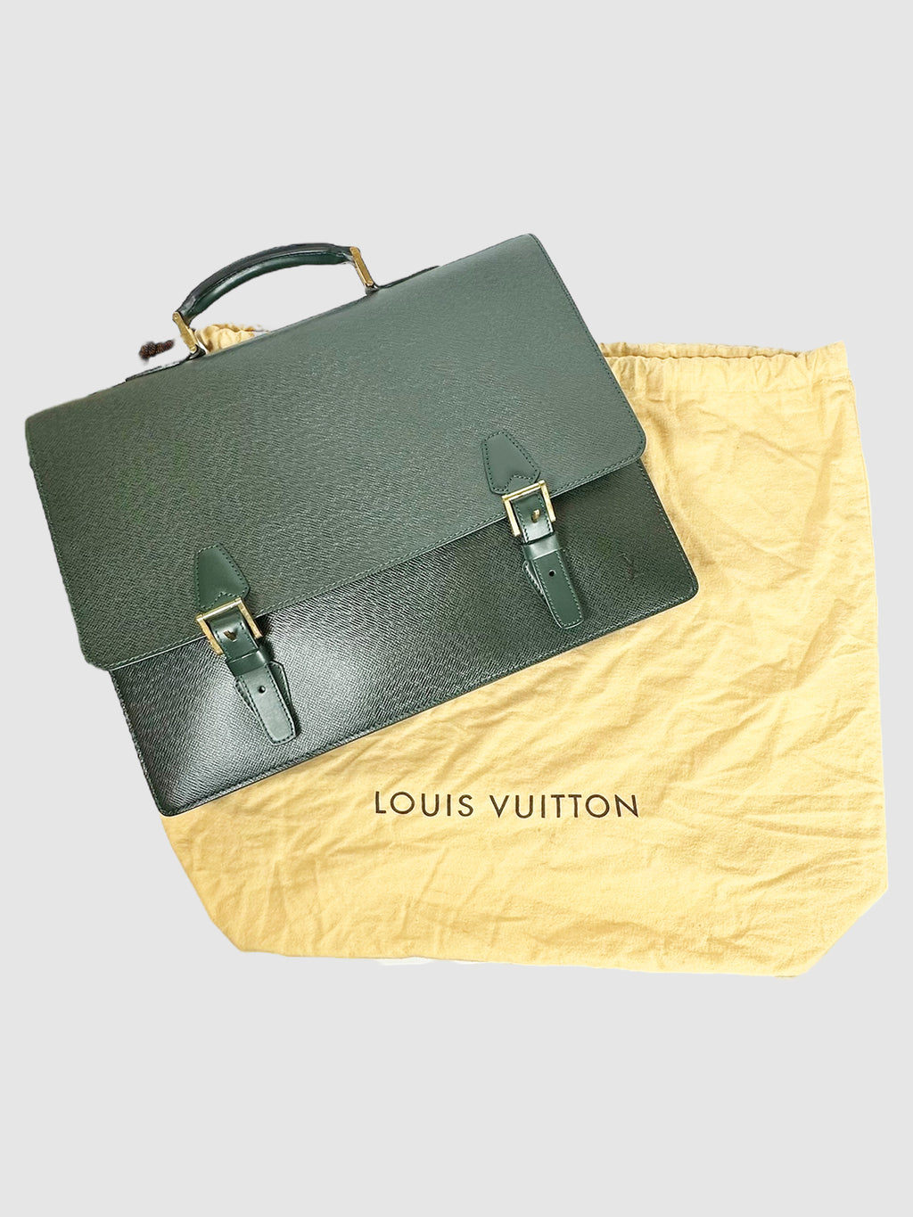 Leather Taiga Tashkent Briefcase