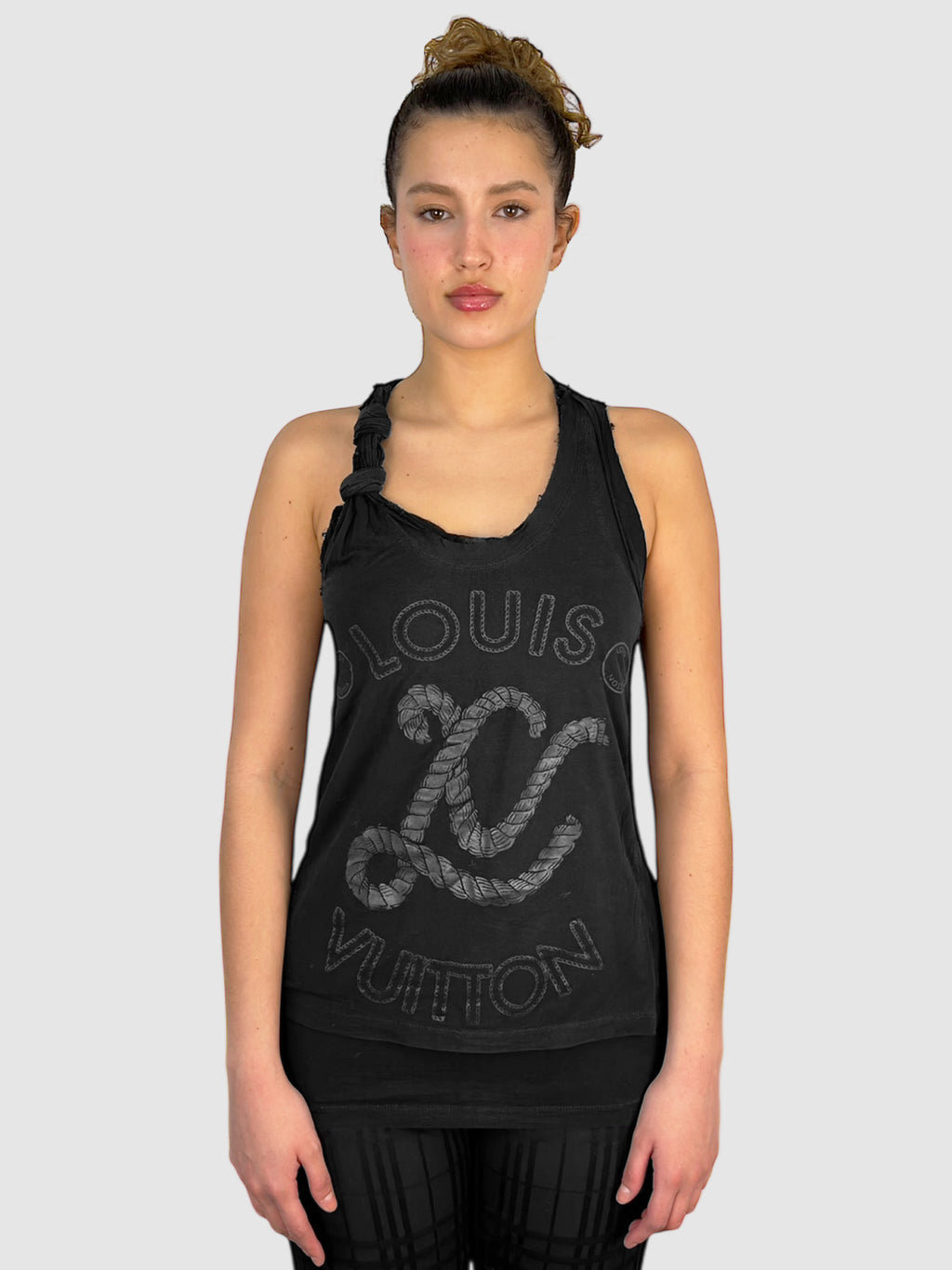 Distressed Graphic Top