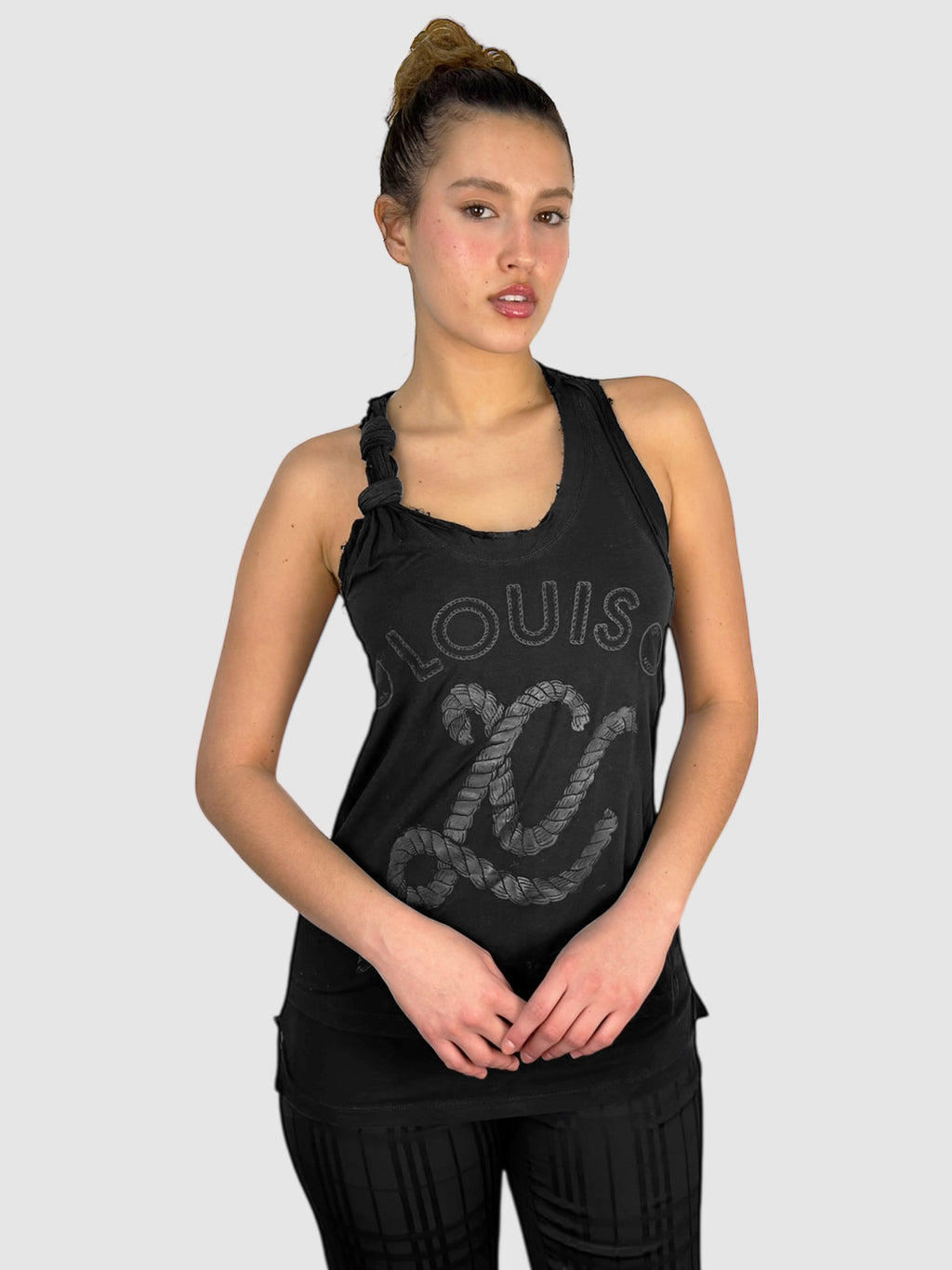 Distressed Graphic Top