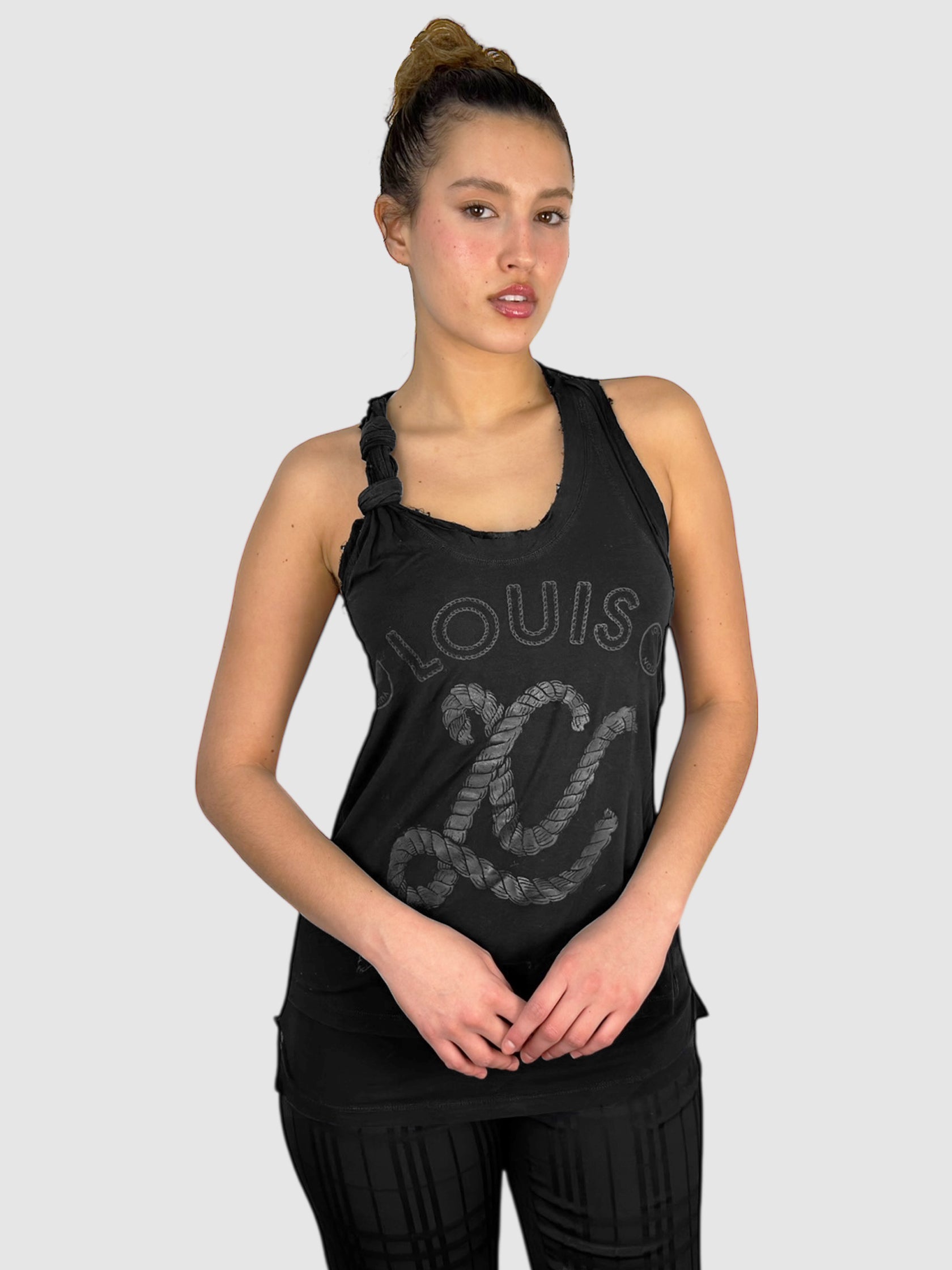 Distressed Graphic Top