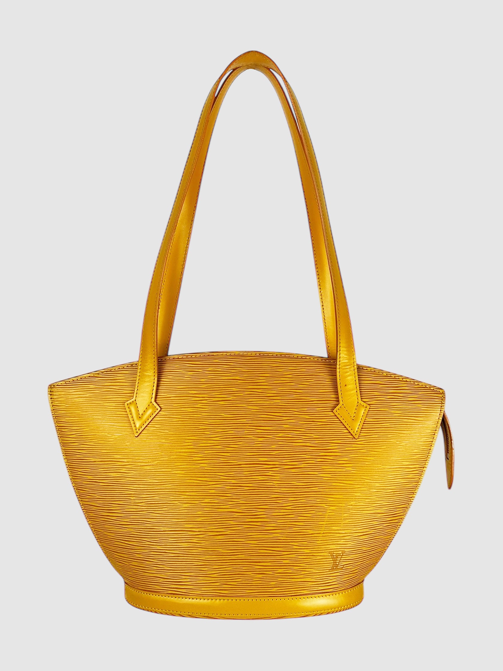 Louis Vuitton Yellow Epi Leather Saint Jacques PM Bag Luxury Designer Resale Consignment Secondhand Toronto