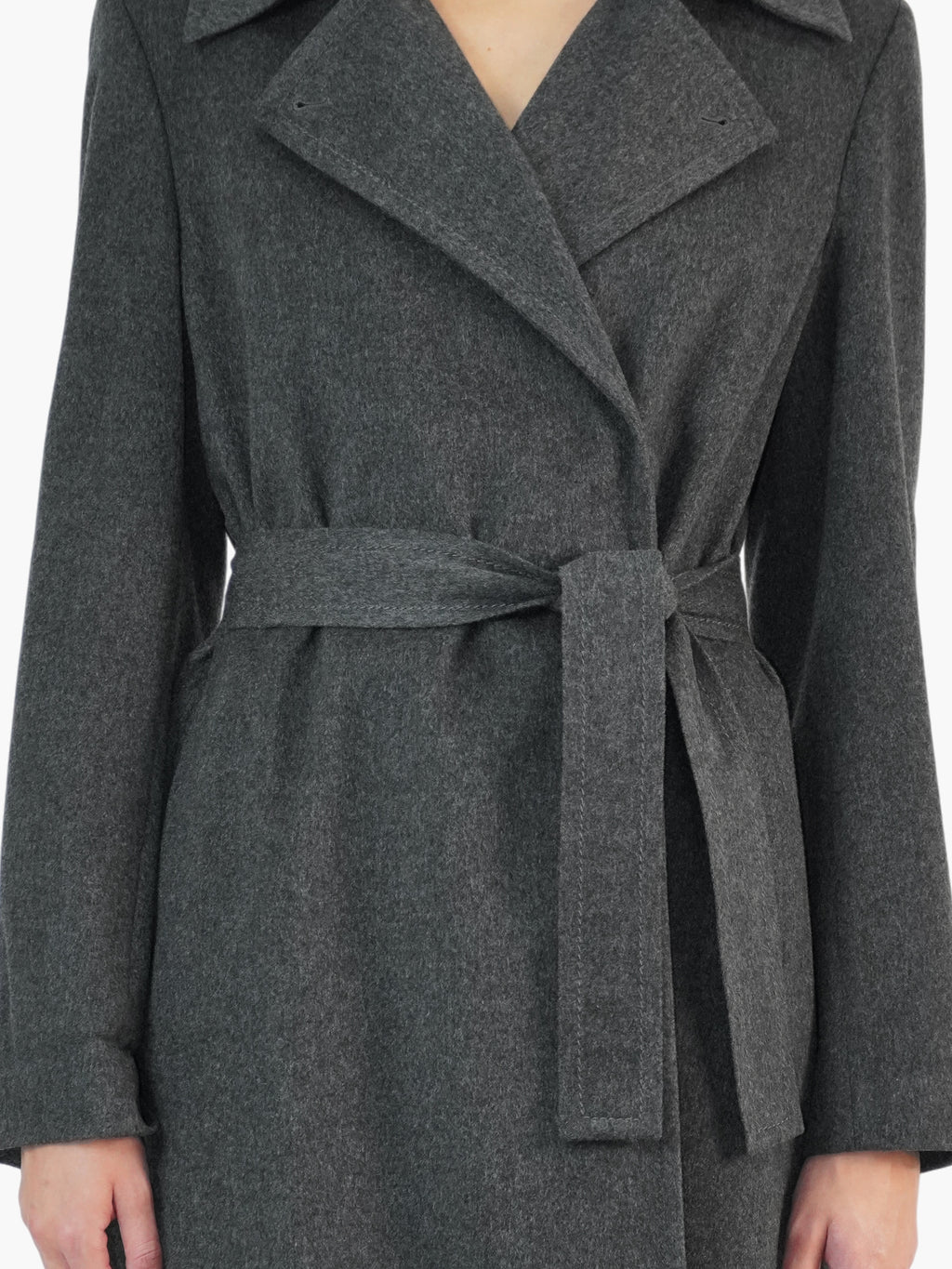 Cashmere Belted Coat