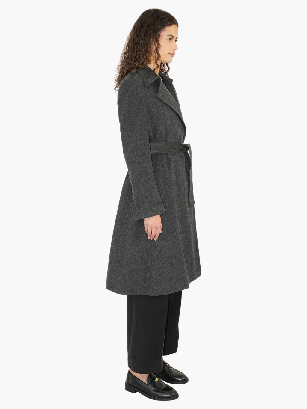 Cashmere Belted Coat