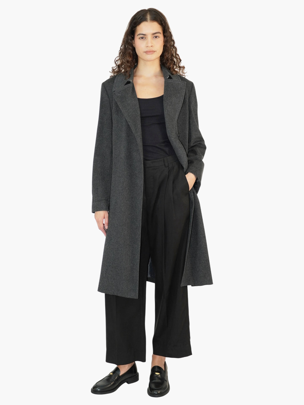 Cashmere Belted Coat