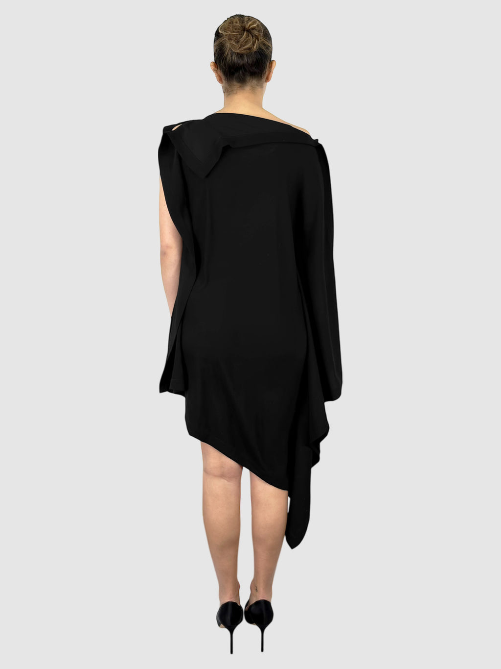 Asymmetrical Midi Dress